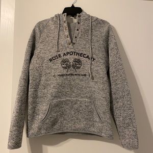 Rose Apothecary Heather Grey Women’s Sweatshirt